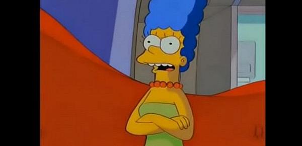  Simpsons Marge tentacle fuck